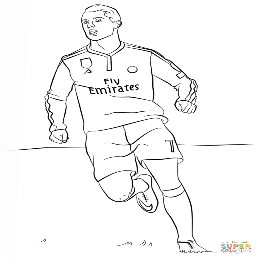 Cristiano Ronaldo Coloring Pages At Getcolorings | Free Printable tout Coloriage Christiano Ronaldo