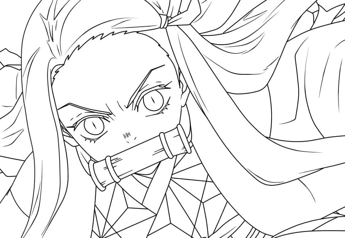 Desenhos De Nezuko Para Colorir, Pintar E Imprimir - Colorironline dedans Coloriage Nezuko Kawaii