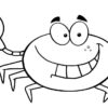 Dessin Crabe #4735 (Animaux) À Colorier - Coloriages À Imprimer destiné Coloriage Crabe
