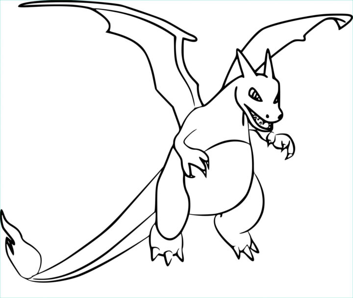 Dessin Dracaufeu Inspirant Galerie Coloriage Dracaufeu Pokemon Go À tout Coloriage Dracaufeu À Imprimer