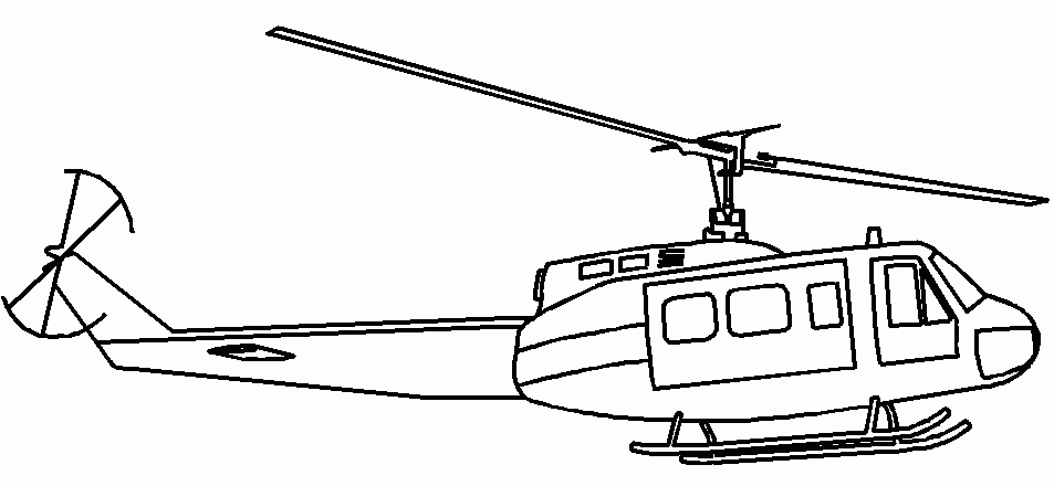 Dessins De Hélicoptère À Colorier à Coloriage Hélicoptère