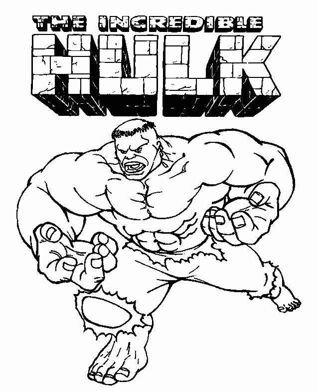 Dessins De Hulk À Colorier intérieur Coloriages Hulk À Imprimer