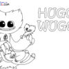 Dibujos De Huggy Wuggy 10 Para Colorear Para Colorear Pintar E - Reverasite serapportantà Coloriage Huggy Wuggy Et Kissy Missy À Imprimer