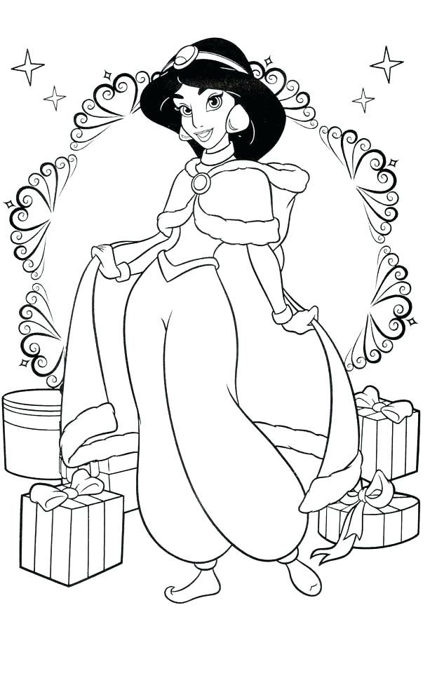 Disney Princess Jasmine Coloring Pages At Getcolorings | Free serapportantà Coloriage Princesse Jasmine