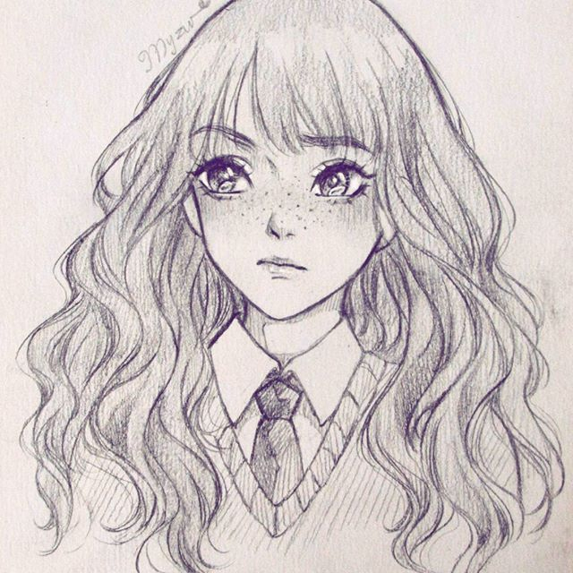Drawing Hermione Granger She Is So Intelligent And Beautiful!! But The serapportantà Dessin A Imprimer Hermione Granger