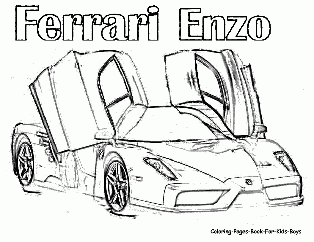 Ferrari 458 Drawing At Getdrawings | Free Download avec Dessin De Ferrari