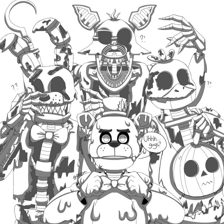 Five Nights At Freddy'S Coloring Pages Mangle - Nigel Reiter concernant Dessin Five Nights At Freddy&amp;#039;S