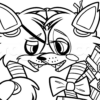 Fnaf Mangle Coloring Pages At Getcolorings | Free Printable serapportantà Coloriage Fnaf