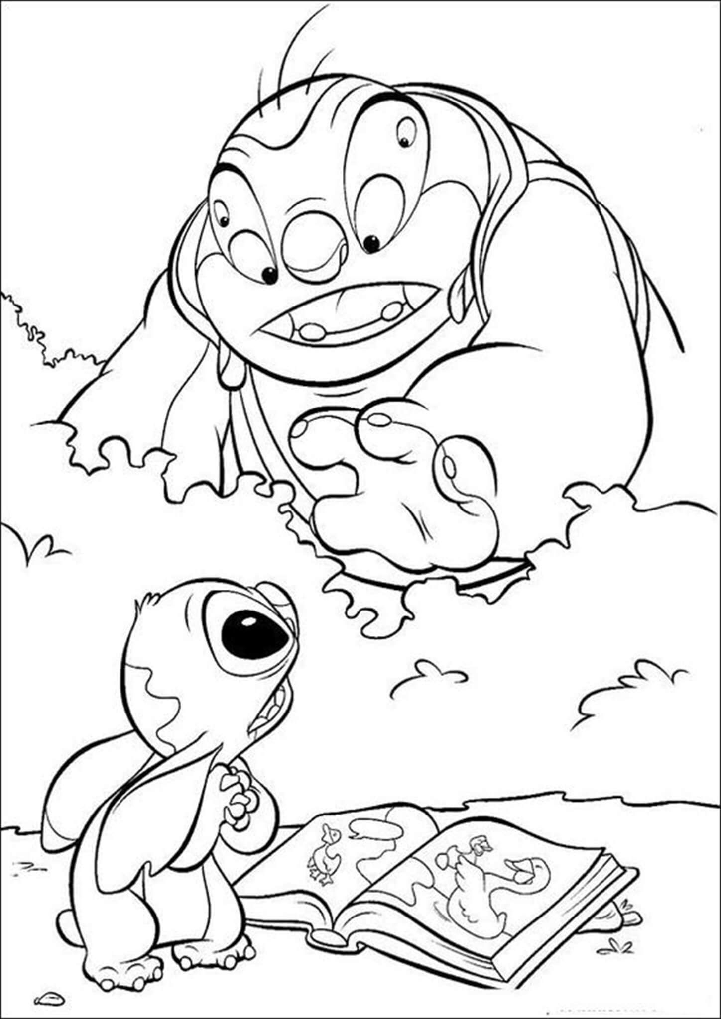 Free &amp; Easy To Print Stitch Coloring Pages In 2021 | Stitch Coloring intérieur Coloriage De Stich