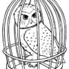 Harry_1_001.Gif (488×749) | Harry Potter Coloring Pages, Harry Potter concernant Coloriage Hedwige