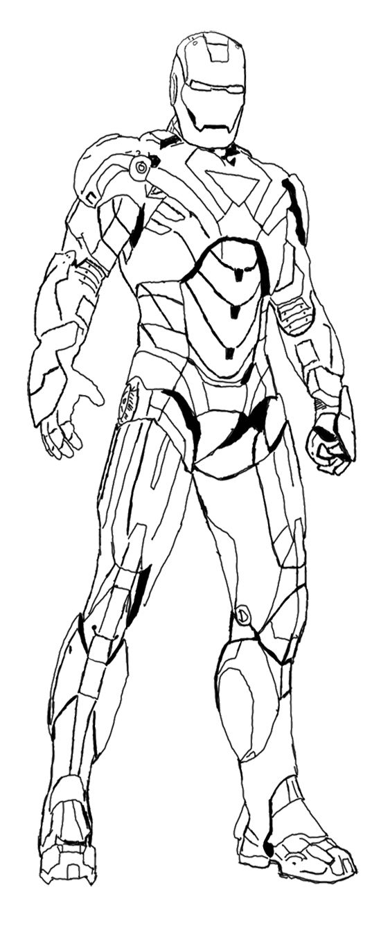 Heroes Iron Man Coloring Page | Drawing Superheroes, Marvel Drawings concernant Coloriage Ironman À Imprimer