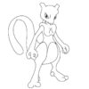 How To Draw Legendary Pokemon Mewtwo - Tutorial Linked To Following serapportantà Dessin Pokemon Mewtwo