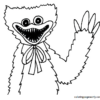 Huggy Wuggy Coloring Pages - Coloring Pages concernant Huggy Wuggy A Colorier