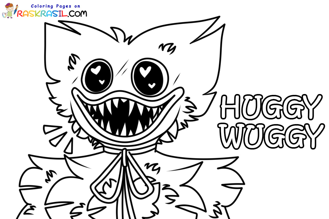Huggy Wuggy Coloring Pages - Coloring Pages tout Coloriage Huggy Wuggy Et Kissy Missy À Imprimer