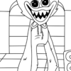 Huggy Wuggy Coloring Pages - Free Printable Coloring Pages concernant Huggy Wuggy A Colorier