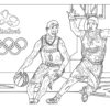 Jeux Olympiques Rio 2016 Basket - Coloriage Sur Les Jeux Olympiques encequiconcerne Coloriages Jeux Olympiques