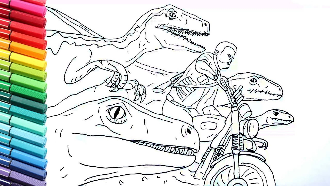 Jurassic World Coloring Pages Drawing And Coloring Jurrasic World avec Jurassic World Coloriage