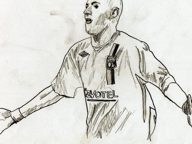 Karim Benzema, Dessin Par Chris | Artmajeur pour Coloriage Benzema