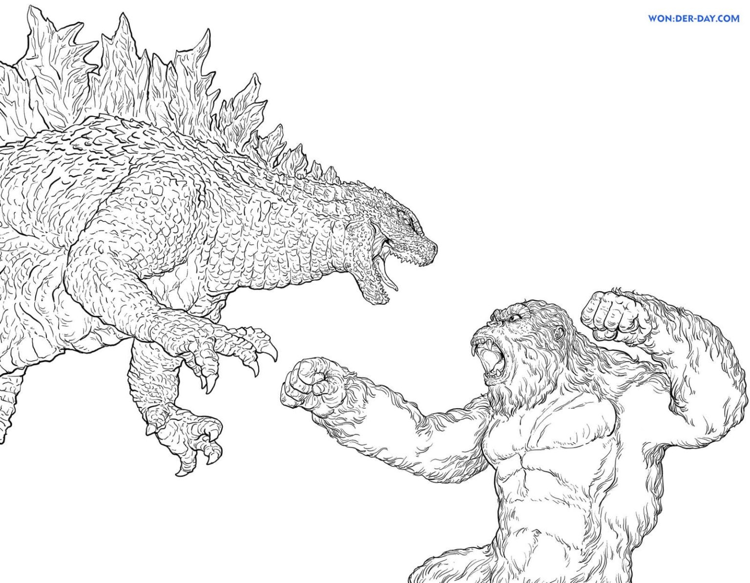 King Kong Coloring Pages | Print And Color pour Coloriage King Kong