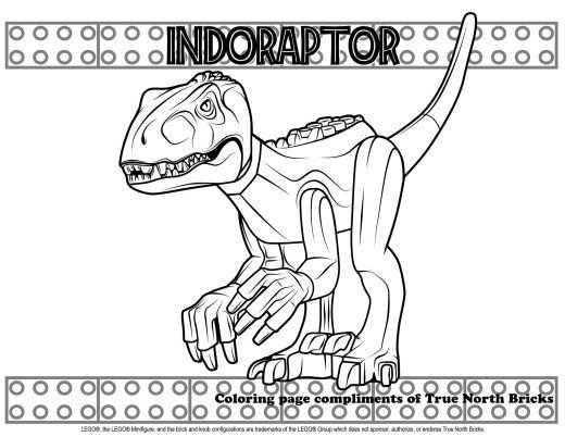 Kleurplaat Jurassic World Indoraptor serapportantà Coloriage Indoraptor