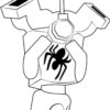 Lego Iron Spider Coloring Pages Coloring Pages pour Coloriage Spiderman Lego