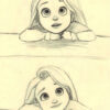 Little Rapunzel (C) Glen Keane &amp; Disney … | A R T S Y | Drawings encequiconcerne Dessins Raiponce