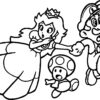 Mario And Princess Peach Coloring Pages - Tedy Printable Activities serapportantà Coloriage Mario Kart Peach