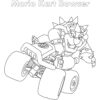 Mario Coloring Pages Bowser à Bowser Coloriage
