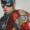 Marvel Drawing At Getdrawings | Free Download intérieur Capitaine America Dessin