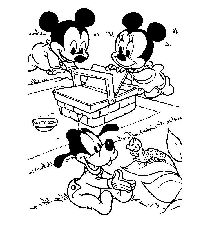 Mickey Et Minnie Coloriage Beau Photos Coloriage A Imprimer Bebe Mickey pour Coloriage Mickey Et Minnie