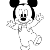 Mickey Marche - Coloriage Mickey - Coloriages Pour Enfants Natal Do dedans Coloriage Mandala Mickey