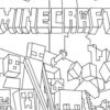 Minecraft Coloring Pages Enderman At Getdrawings | Free Download encequiconcerne Coloriage Minecraft Enderman
