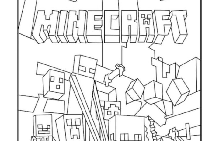 Minecraft Coloring Pages Enderman At Getdrawings | Free Download encequiconcerne Coloriage Minecraft Enderman