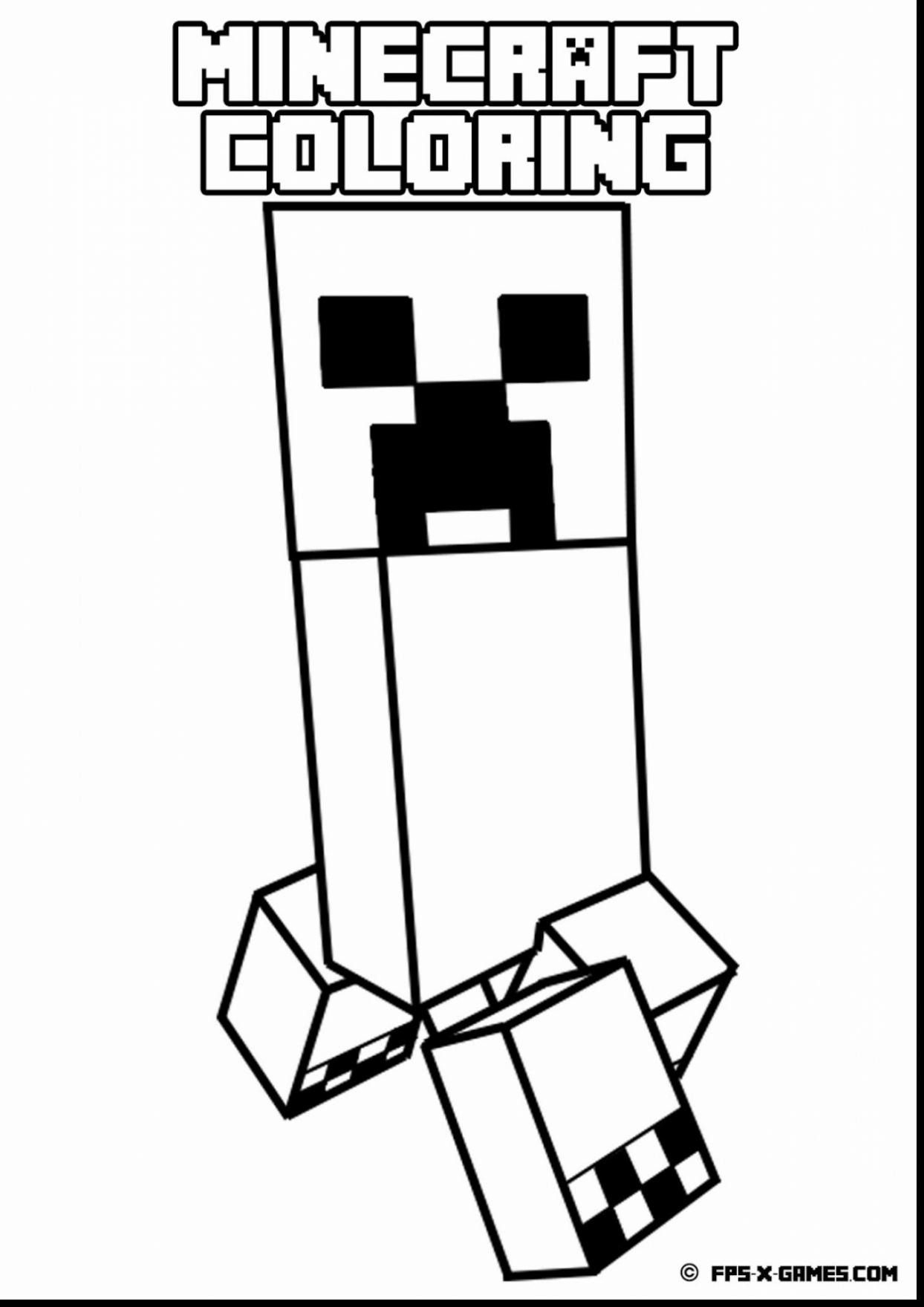 Minecraft Creeper Coloring Pages Printable At Getdrawings | Free Download pour Dessin Creeper Minecraft