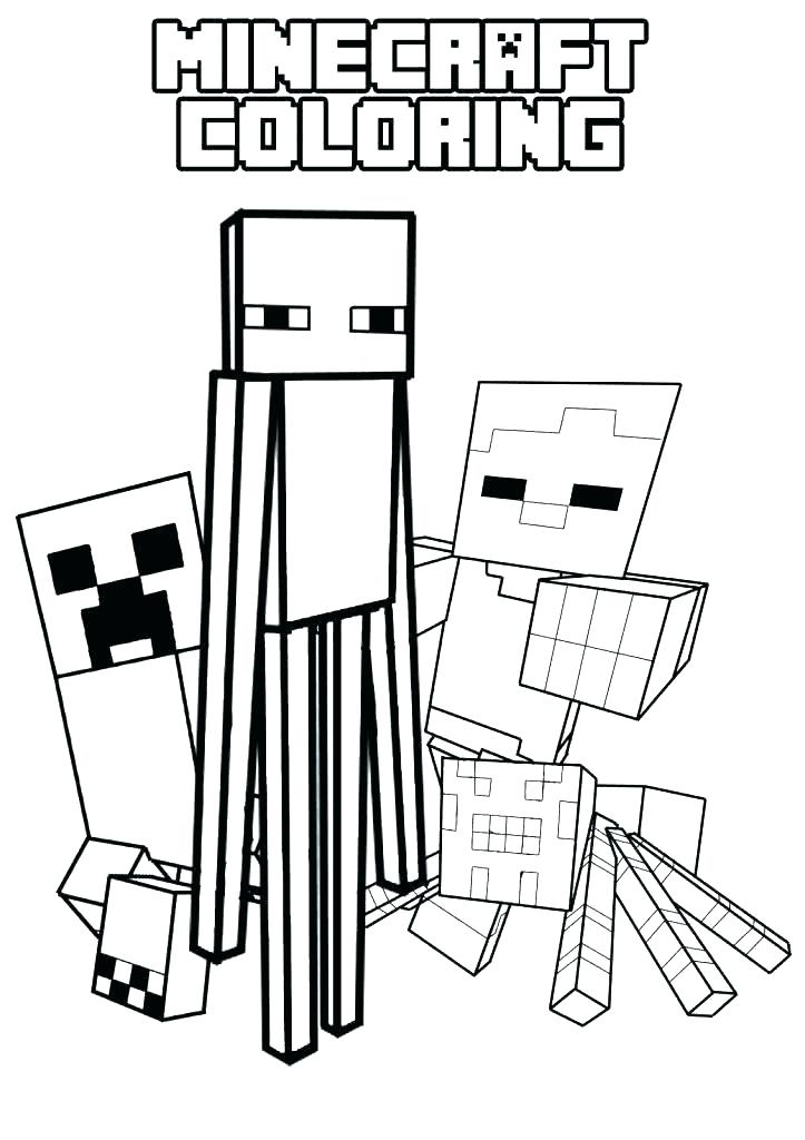 Minecraft Creeper Coloring Pages Printable At Getdrawings | Free Download serapportantà Dessin Creeper Minecraft