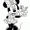 Minnie Mouse Coloring Pages | Disney Coloring Book destiné Coloriage Minie