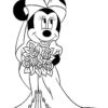 Minnie Mouse Coloring Pages encequiconcerne Minnie Mouse Coloriage