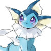 My Favorite Pokemon Is Vaporeon Because He Is Blu Cuddly And Sooooo intérieur Dessin Pokemon Aquali