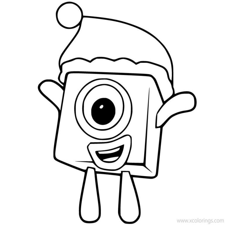 Numberblocks Coloring Pages 1 To 10 - Xcolorings dedans Coloriage Numberblocks