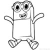 Numberblocks Coloring Pages 6 7 8 9 10 - Xcolorings pour Coloriage Numberblocks