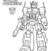 Optimus Prime Fighting Coloring Page - Free Printable Coloring Pages destiné Coloriage Transformers Optimus Prime