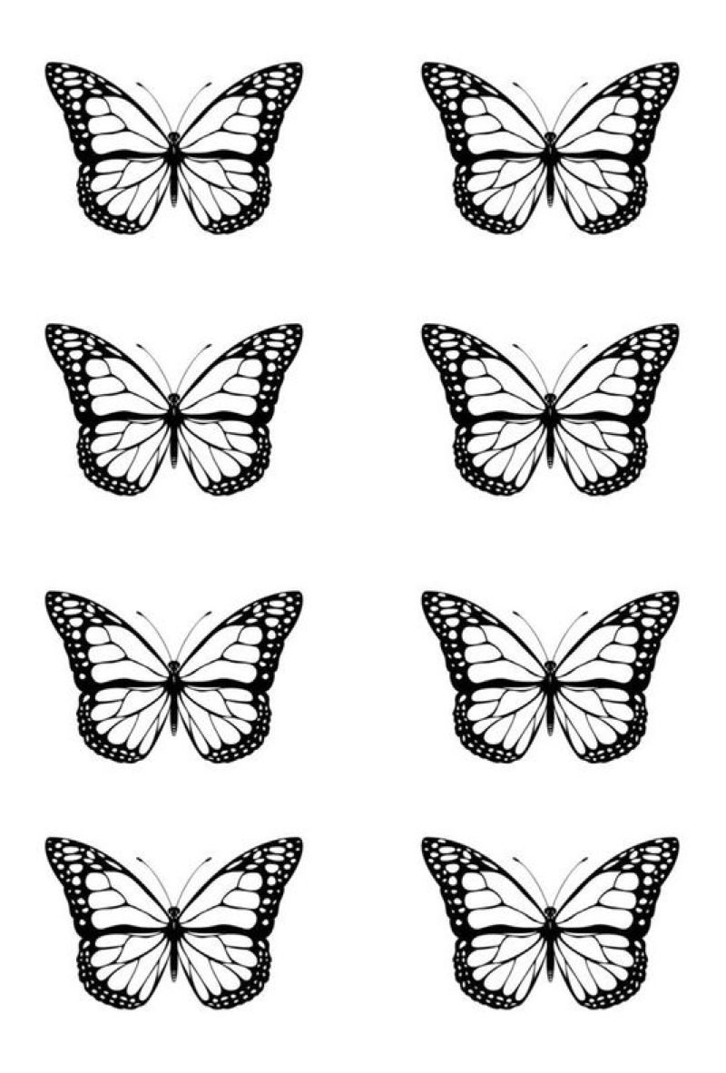 Papillon // Butterfly 🦋🦋 | Butterfly Drawing, Indie Decor, Butterfly Room tout Coloriage À Imprimer Aesthetic