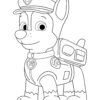 Paw Patrol Chase Coloring Page | Paw Patrol Coloring Pages, Paw Patrol à Chase Pat Patrouille Dessin Couleur