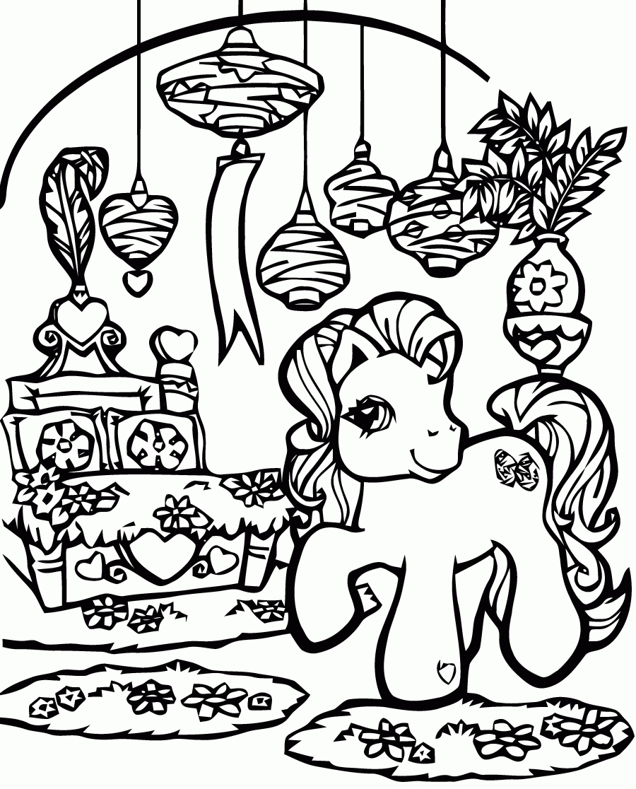 Petit Poney 4 | Coloriage Des Petits Poneys / My Little Pony encequiconcerne Coloriage My Little Pony