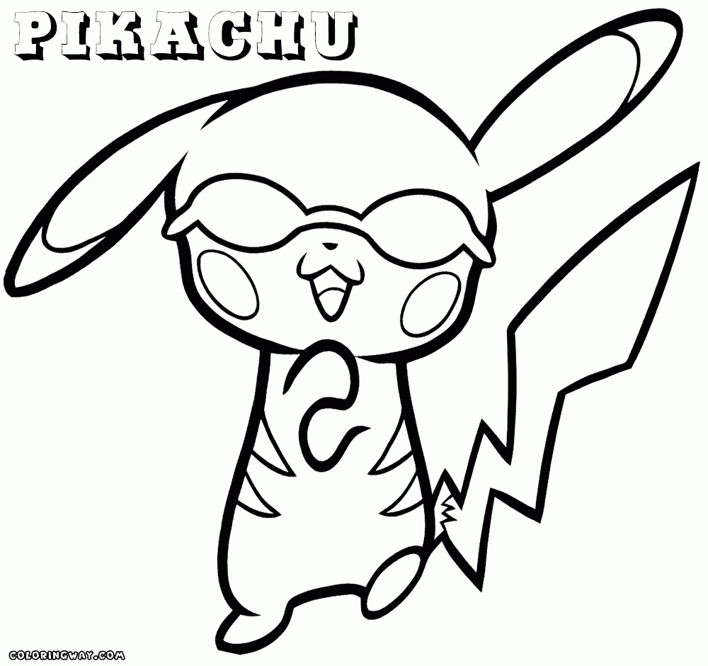 Pikachu Coloring Pages | Coloring Pages To Download And Print intérieur Pikachu Colorier