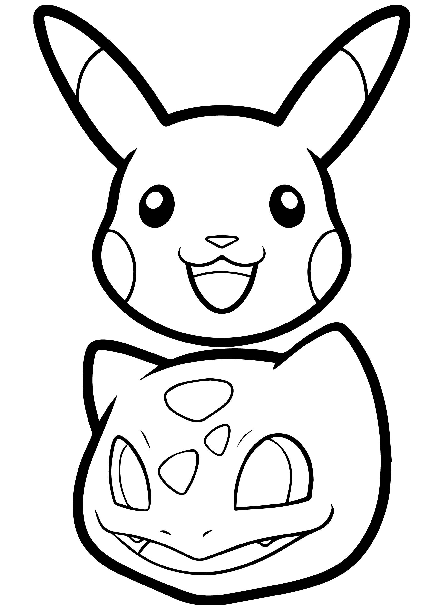 Pikachu Coloring Pictures - Thekidsworksheet concernant Coloriage Picachu