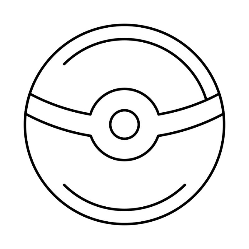 Pokeball Coloring Pages Free | K5 Worksheets intérieur Pokeball Coloriage