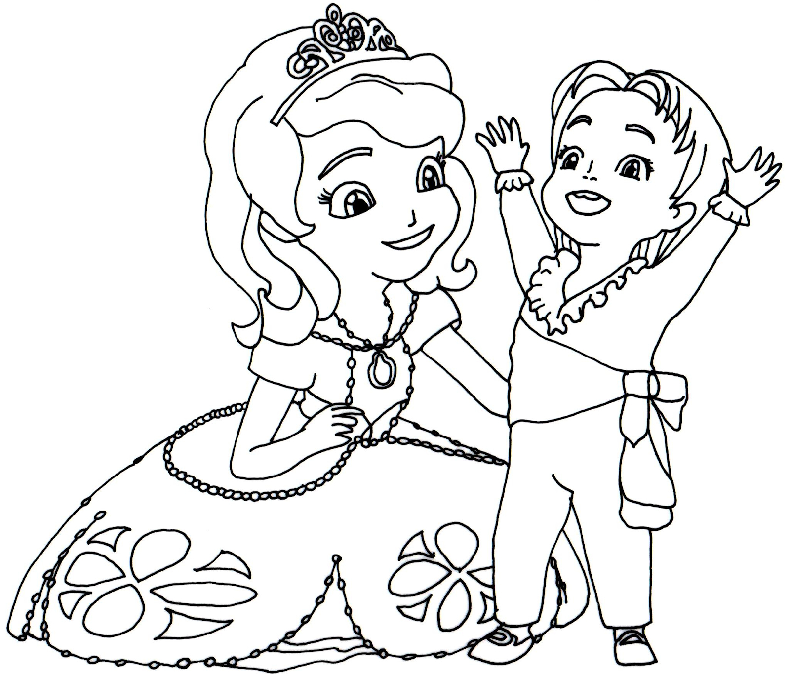 Princess Sofia Drawing At Getdrawings | Free Download à Dessiner Princesse Sofia