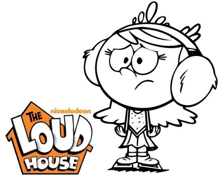 Printable Loud House Coloring Pages - Free Printable Coloring Pages For à Coloriage Loud