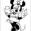 Printable Minnie Mouse Coloring Pages - Martin Printable Calendars intérieur Minnie Mouse Coloriage
